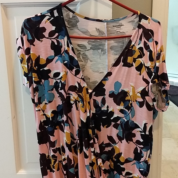 Motherhood Maternity Tops - Motherhood Maternity Floral Nursing Shirt